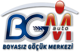 BGM Oto Boyasız Göçük Düzeltme Merkezi logosu